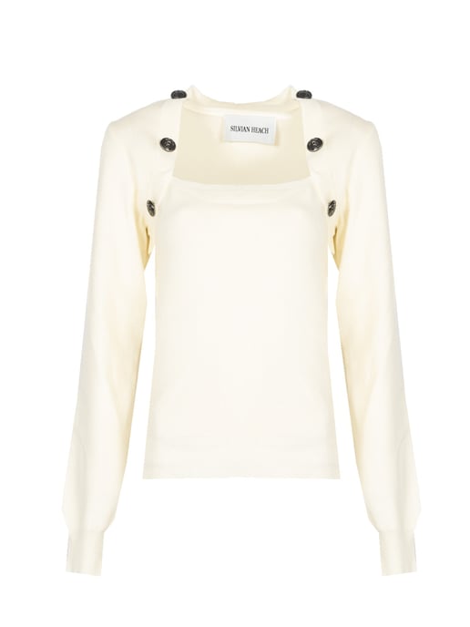 Silvian Heach Pullover Damen cremig - Image 1
