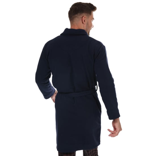 Peignoir Matthew Lyle And Scott Pour Homme en Bleu Marine - Image 2