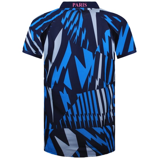 Asics Stade Francais Replica Herren-Rugby-Shirt, Marineblau - Image 2