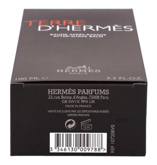 Hermes Terre D'hermes Aftershave Balsam 100ml - Image 4