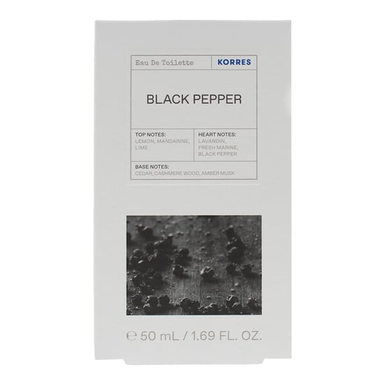 Korres Black Pepper Eau De Toilette 50ml - Image 3