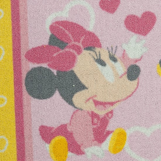 Minnie and Pluto 86197 children's anti-static fur rug