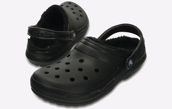 Sabots Classic doubles Crocs Pour Femme en Noir - Image 3