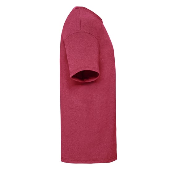 Fruit of the Loom - "Valueweight" T-Shirt für Herren (Vintage Heather Red) - Image 3