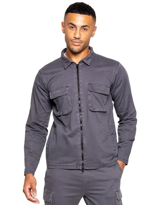 Enzo | Herren Cargo Überhemd Jacke - Image 2