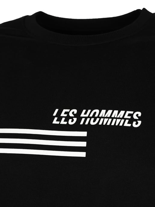 Les Hommes Sweatshirt Herren Schwarz - Image 6