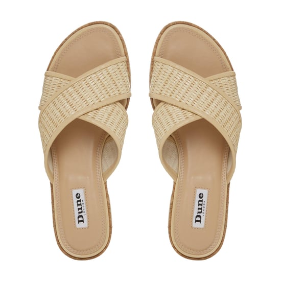 Dune Ladies LILIANNA Cross Strap Slider Sandals