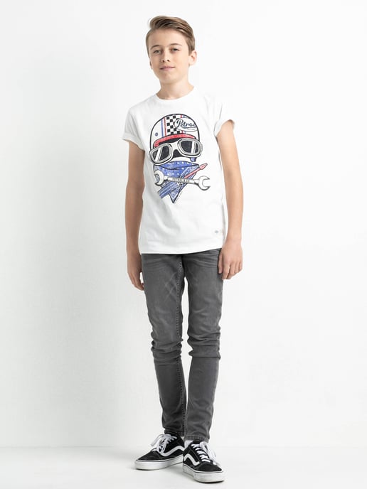 Petrol Industries - Nolan Narrow Fit Jeans Jungen - Grau - Image 5