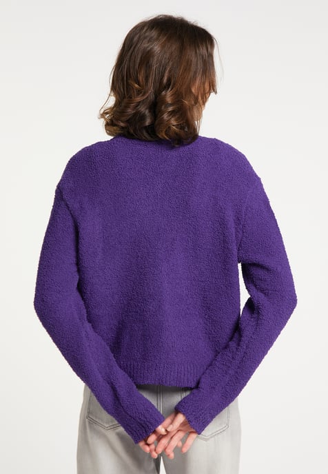 Mymo Strickwinset Damen lila - Image 5