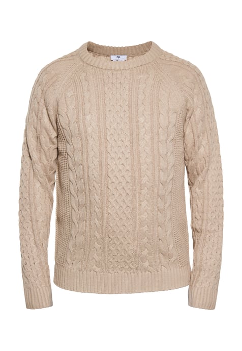 Mo Strickpullover Herren Kamel - Image 1
