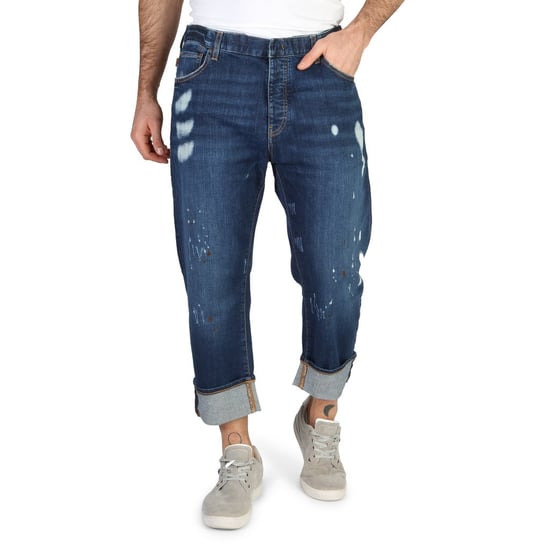 Emporio Armani Homme Pantalon Boyfriend Longueur de la cheville Bleu - Image 1