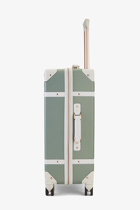 Hard Shell Sage Luggage Suitcase Trunk Cabin Travel Bags