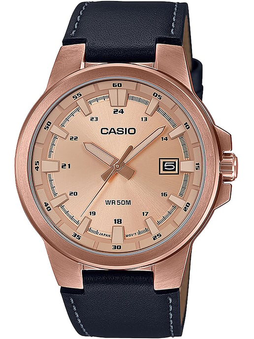 Casio Casio Collection Herrenbraun Uhr MTP-E173RL-5AVEF - Image 1