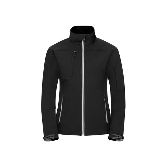 Russell - Softshelljacke für Damen (Schwarz) - Image 1