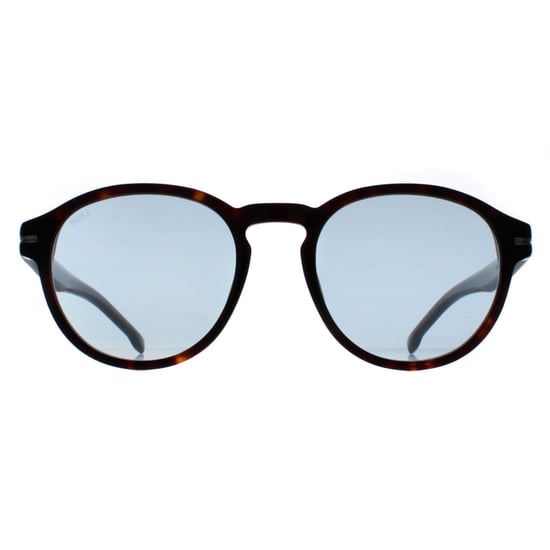 Hugo Boss Runde Herren Havanna Azurblau Photochromic BOSS 1506/S - Image 1