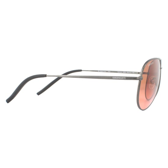 Serengeti Sunglasses Carrara 8453 Matte Dark Gunmetal Mineral Drivers Brown Gradient