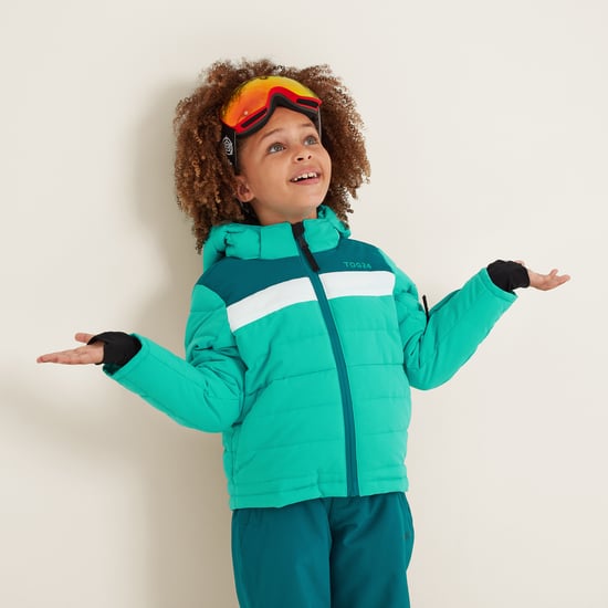 Laithe Kids Ski Jacket Ceramic Blue/Pacific Blue