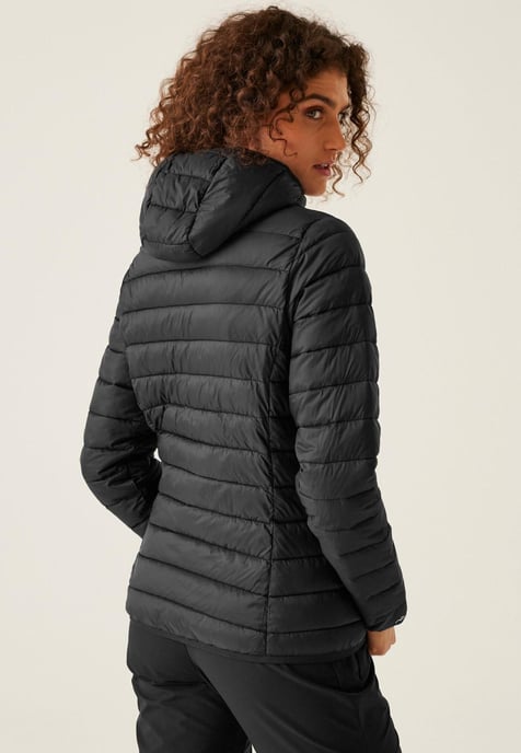 Regatta Womens Marizion gepolstert isolierte Jacke in schwarz - Image 2