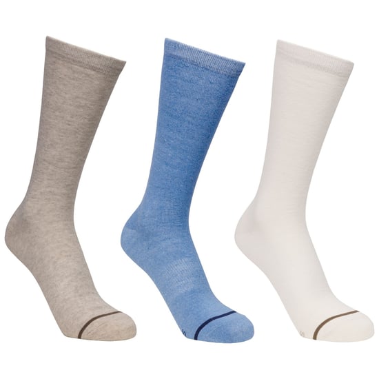 Trespass - "Heathan" Socken für Herren/Damen Unisex (3er-Pack) (Hafermilch/Cremefarbe/Blaugrau) - Image 1