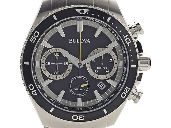 Montre Bulova High Frequency Quartz Pour Hommes Argent 98B298 - Image 2