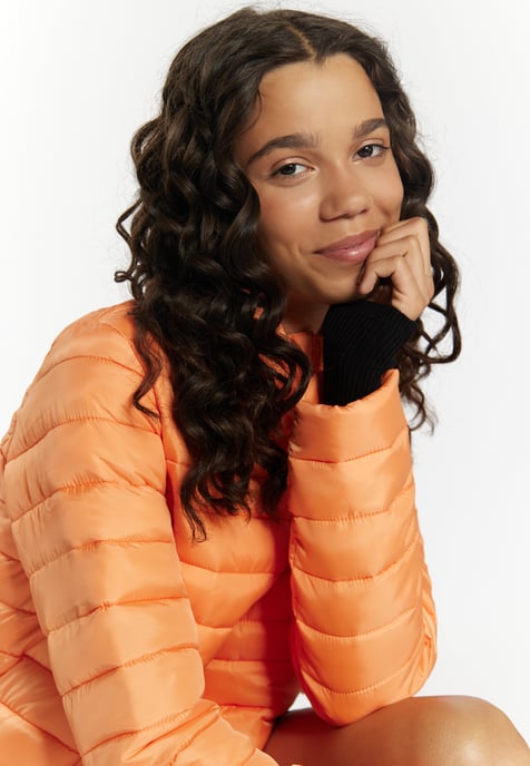 Mymo Leicht wattierte Jacke Damen orange - Image 5