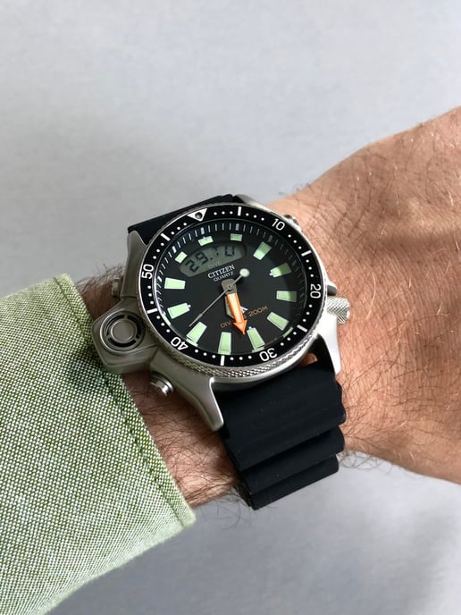 Citizen Promaster Aqualand Schwarz Herren Armbanduhr JP2000-08E - Image 5