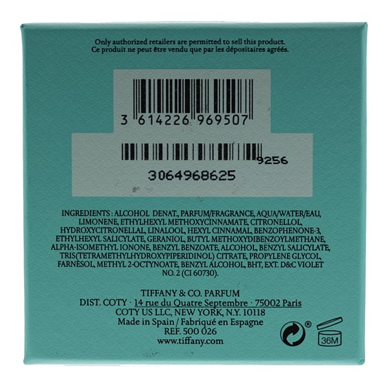 Tiffany Sheer Eau De Toilette Spray 30 ml - Image 4