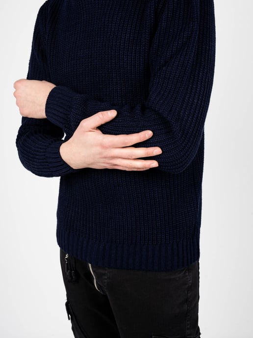 Xagon Man Pullover Herren dunkelblau - Image 6