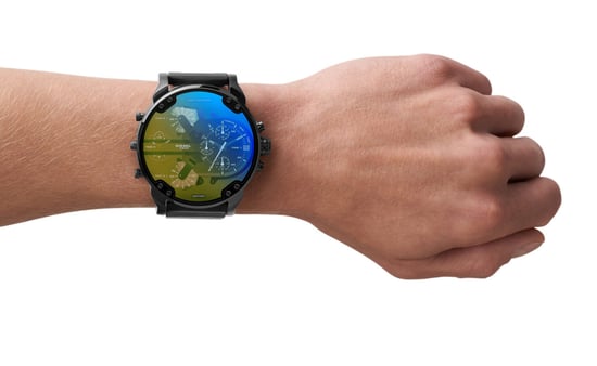 Diesel Mr. Daddy 2.0 Herren Schwarze Uhr DZ7460 - Image 3