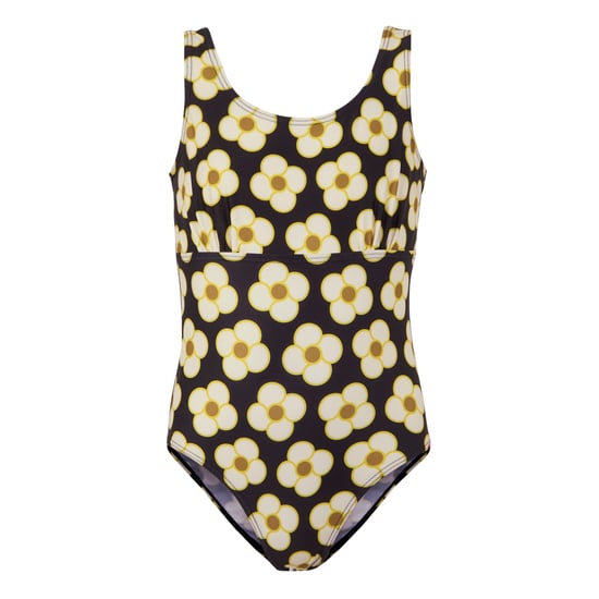 Regatta - "Orla Kiely" Badeanzug für Mädchen (Schwarz) - Image 1