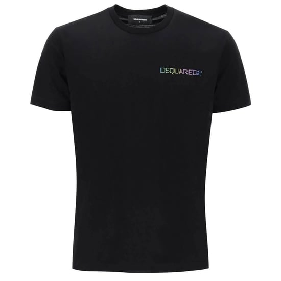 Dsquared2 Cool Fit Palm Beach Logo Black T-Shirt