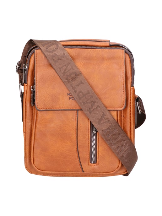 Northampton Polo Club Schultertasche Männer BROWN - Image 5