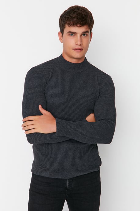 Trendyol Hommes Col roulé   Chandail - Image 5