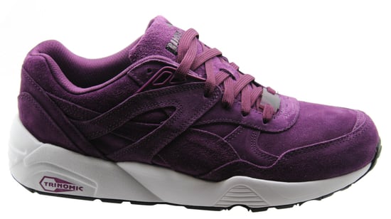 Puma Trinomic R698 Allover Suede Men Trainers Running Purple 359392 01 B51C