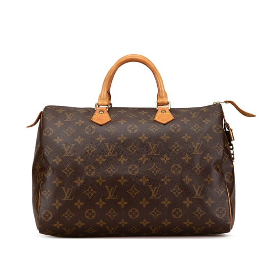 Vintage Louis Vuitton Monogramm Speedy 35 Braun - Image 1
