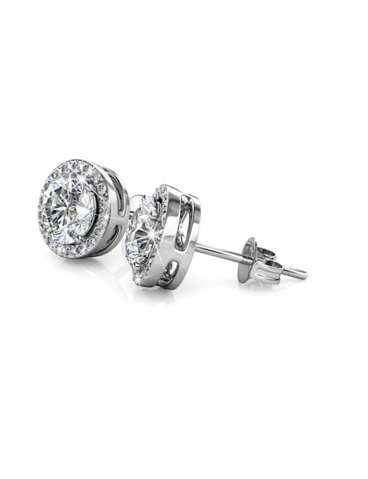 Sophia Ohrringe - Silber und Kristall - Image 4