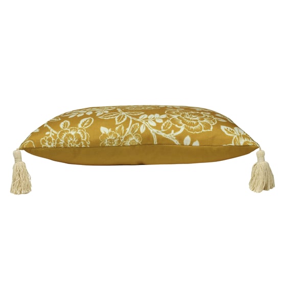 Paoletti Somerton Blumiges Kissenbezug mit Quasten - Image 3