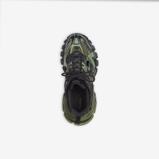 Balenciaga Mens Track.2 Open Bicolor/No Wash in Khaki