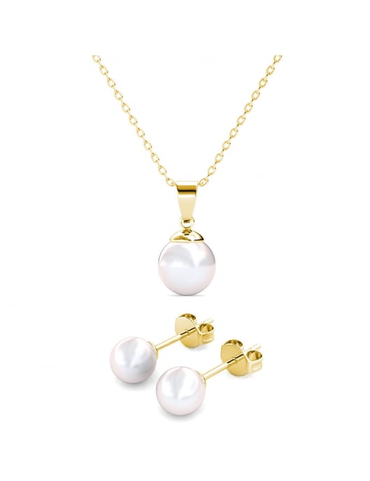Perlmuttset - Gold und Kristall - Image 1
