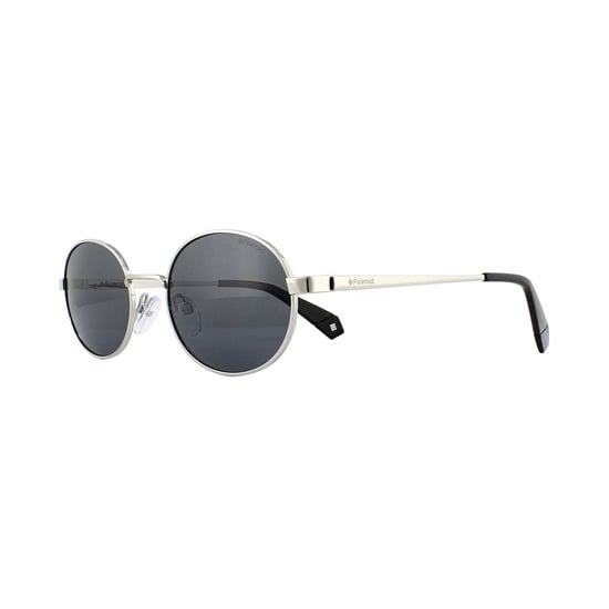 Polaroid Sunglasses PLD 6066/S 79D M9 Silver Black Grey Polarized
