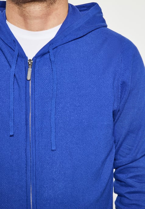 Mo Kapuzenjacke Herren KÖNIGSBLAU - Image 3