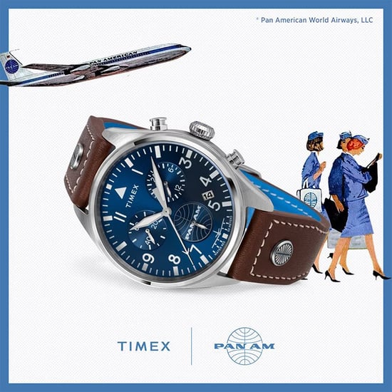 Timex Pan Am Chrono Men's Brown Watch TWG030000