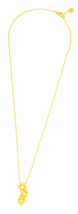 Orphelia Damen-Kette aus 925er Sterlingsilber mit Anhänger – Gold ZH-6018/2 - Image 3