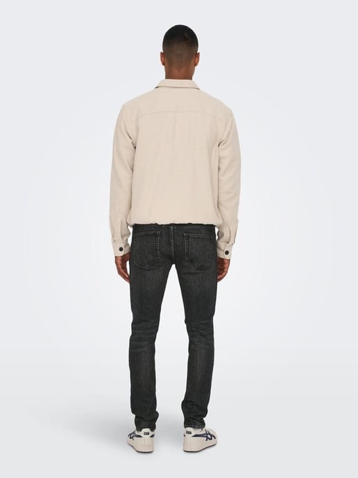 Loom Slim Jeans Noirs - Noirs - Image 4