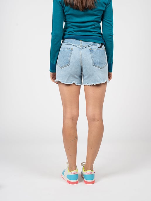 Pinko Shorts Bradford Damen blau - Image 5
