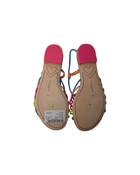Sophia Webster Regenbogen Sandalen mit Riemen aus mehrfarbigem Leder - Image 4