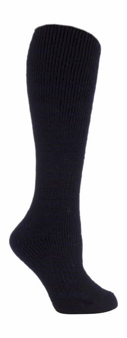 Extra lange Thermo-Socken für Damen in Cerise und Wein von Heat Holders - Image 1