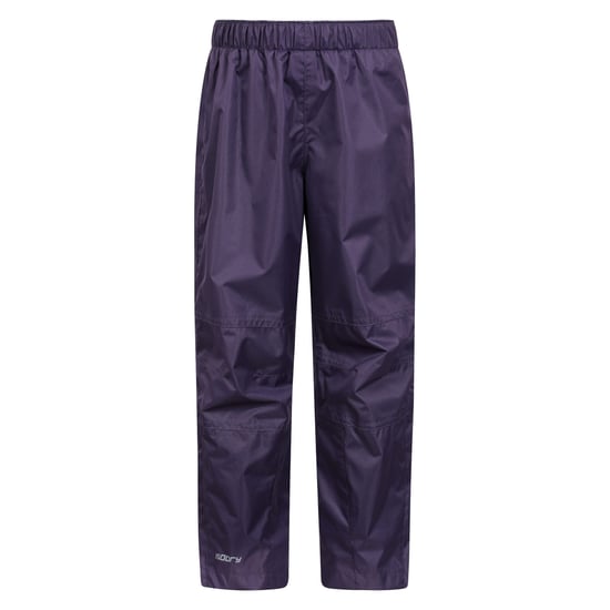 Mountain Warehouse Childrens/Kids Spray II Wasserdichte Überhose (Violett) - Image 1