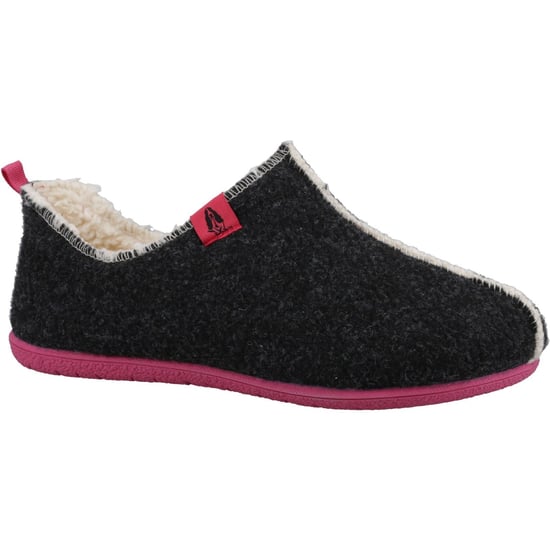 Hush Puppies Good Recycled RPET Polyester Damen Holzkohle Hausschuhe - Image 1