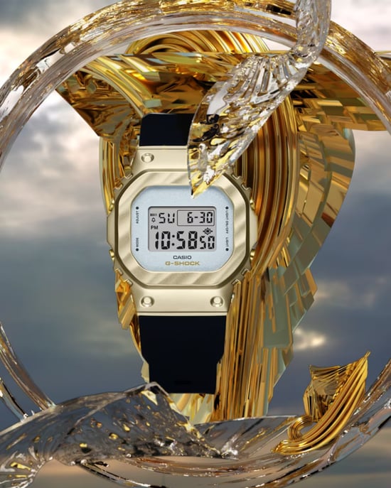 Casio G-Shock Damen Schwarz Uhr GM-S5600BC-1ER - Image 4